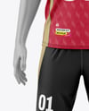 Soccer Kit w/ Mannequin Mockup - Front View