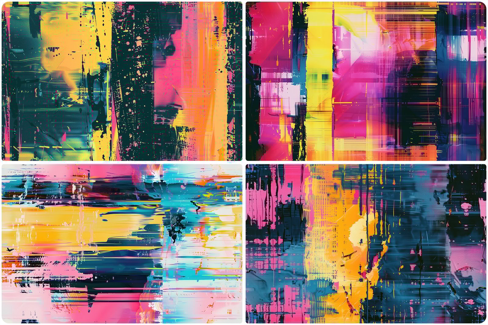 30 Distressed Bright Backgrounds
