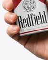 Soft Cigarette Pack in a Hand Mockup