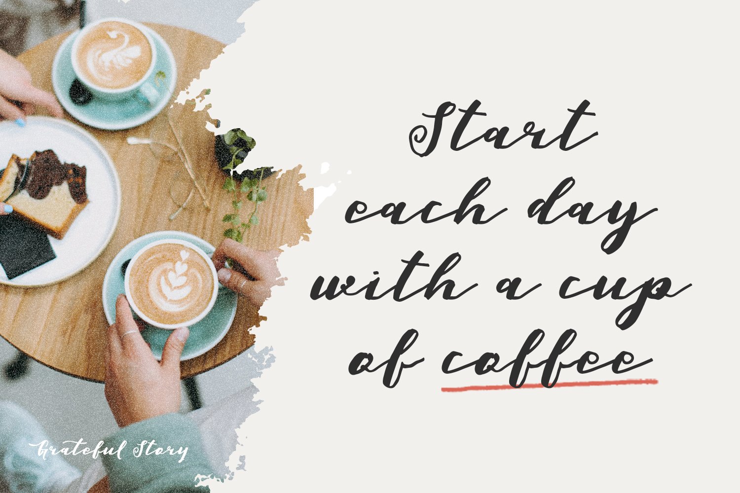 Grateful Story - a handwritten font