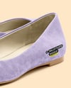 Pair of Suede Ballet Flats Mockup