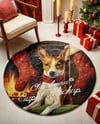 Carpet Near the Christmas Tree Mockup