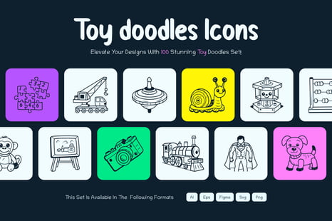 Toy Doodles Set