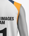 Training Sleeveless Kit Mockup - Back View
