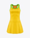 Women's Dress Mockup - Front View