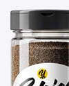 Spice Jar with Grounded Black Pepper Mockup