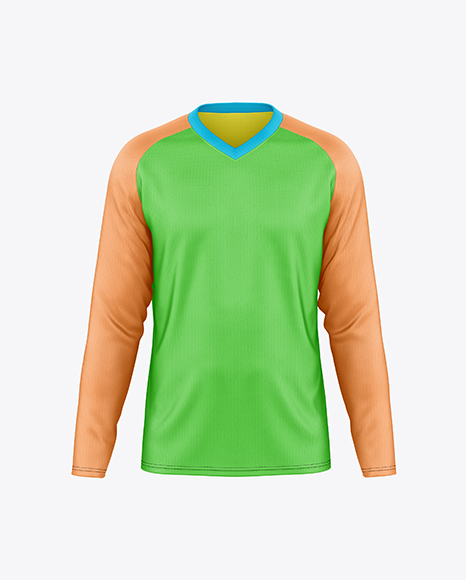 Raglan Long Sleeve Jersey - Front View