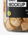 Canned Chicken Jar Mockup