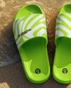 Slide Sandals on the Beach Mockup