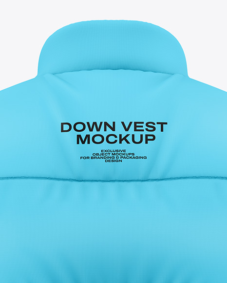 Down Vest Mockup