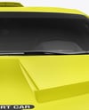Sport Car Mockup - Front View