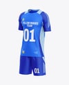 Training Short Sleeve Kit Mockup - Half Side View