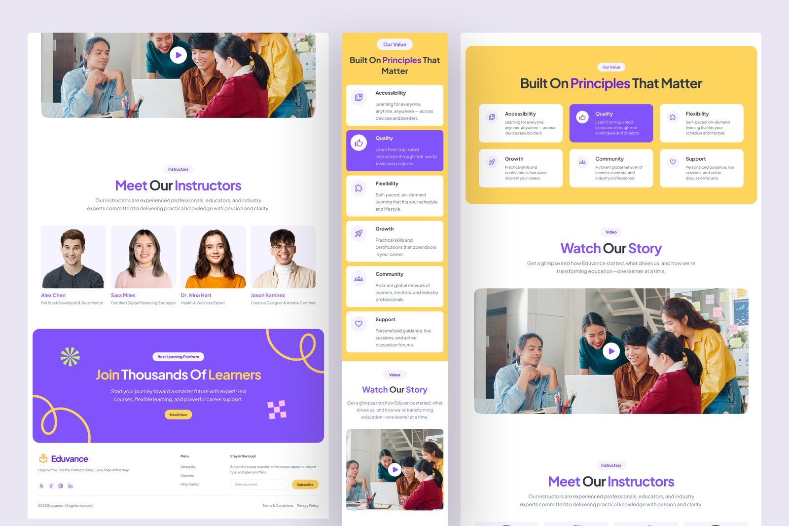 Eduvance - Education Website