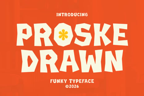 Proske Drawn Font