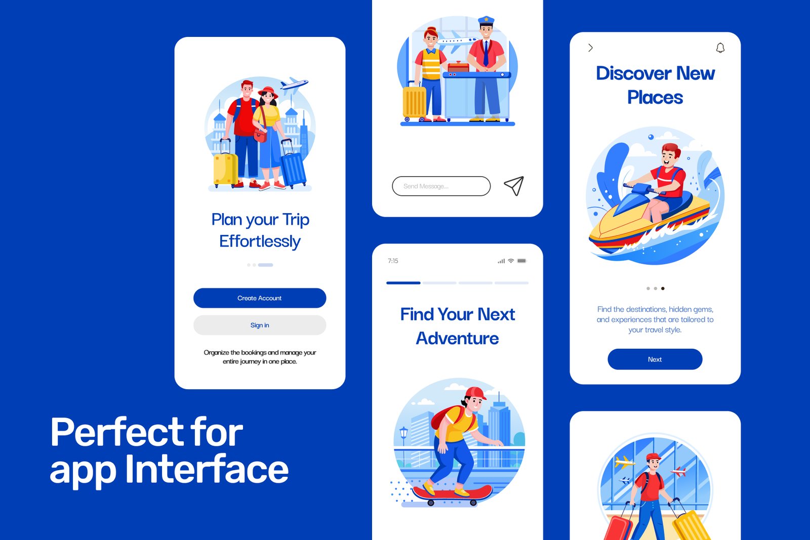 150 Travel Illustrations