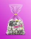 Plastic Bag With Dumplings Mockup