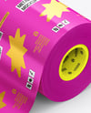 Metallic Film Roll Mockup