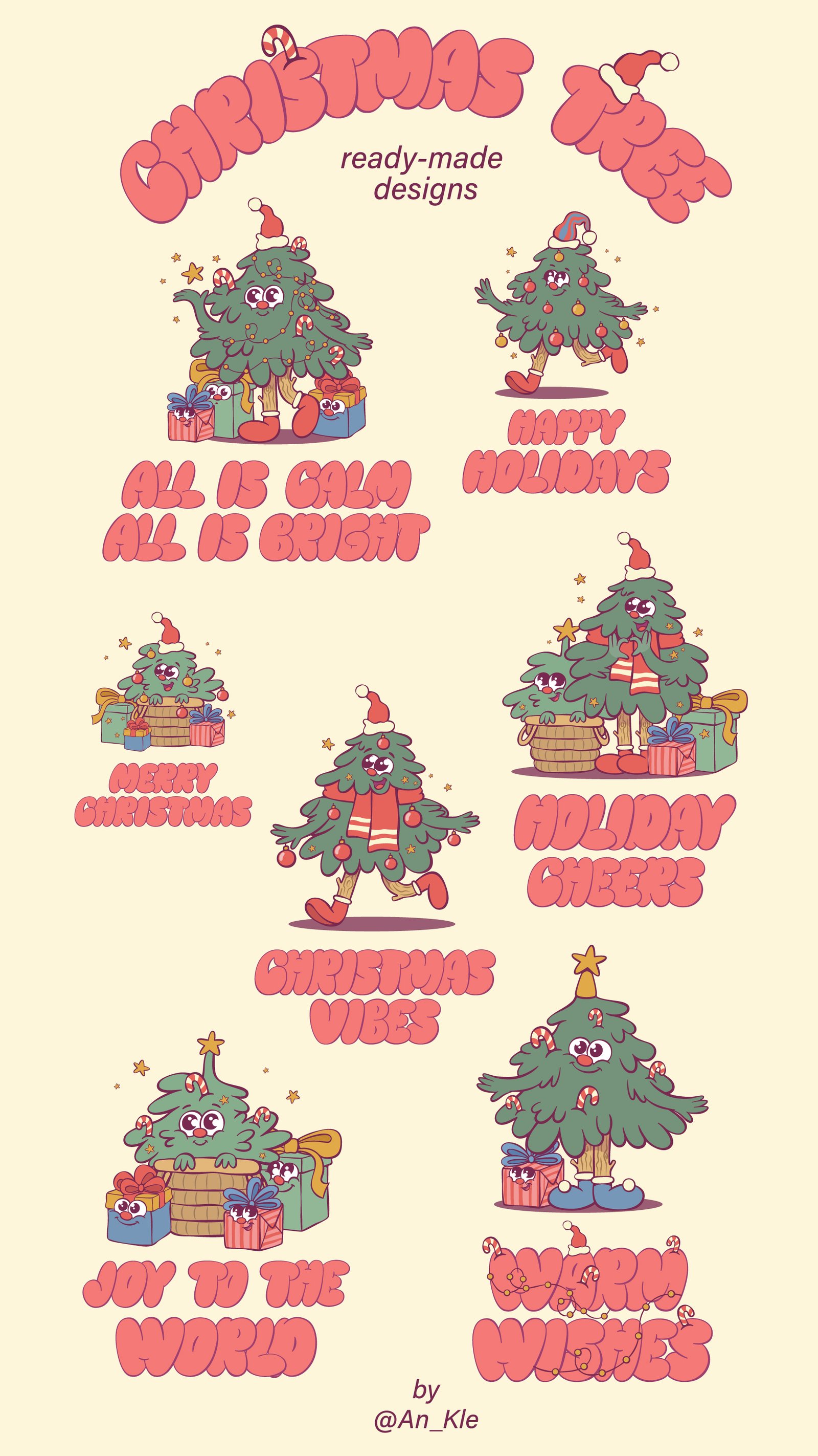 Christmas Tree Character Creator