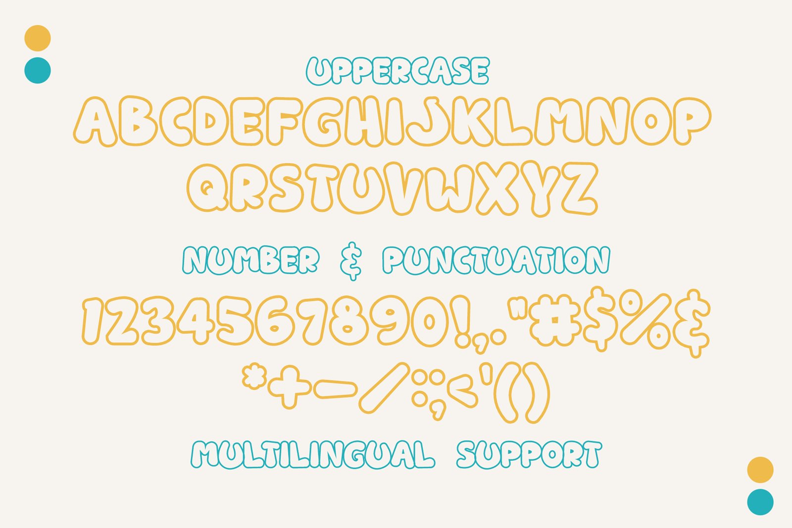 Rounded Robin - Cute and Girly Font Duo