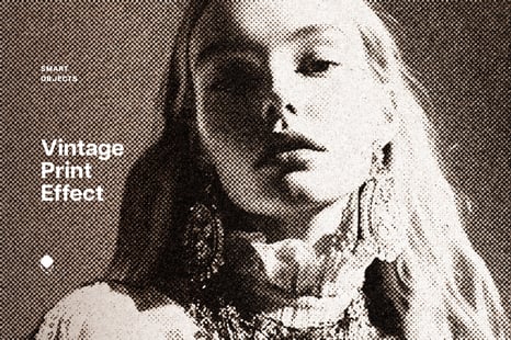 Vintage Printer Photo Effect - Add-Ons