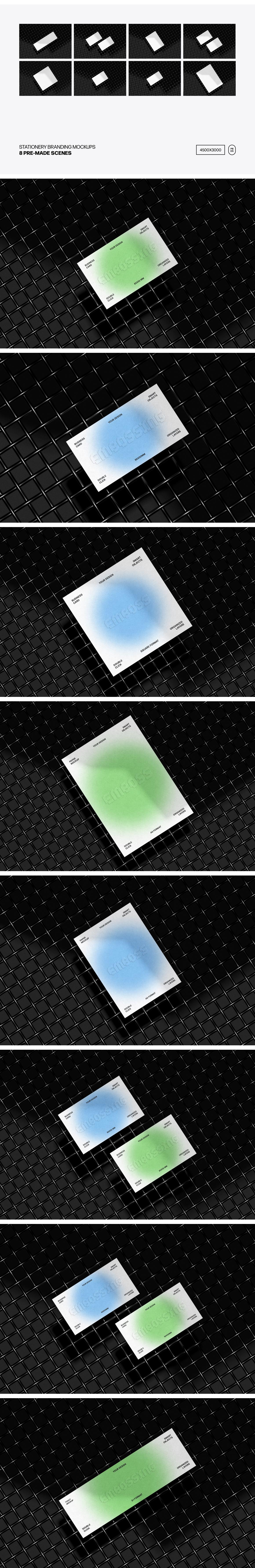 Stationery Branding Mockups
