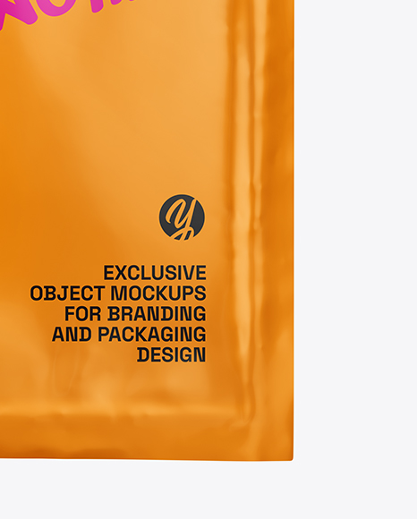 Matte Sachet Mockup