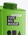 Juice Package Mockup