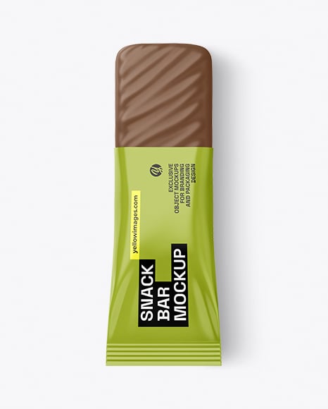 Chocolate Snack Bar Mockup