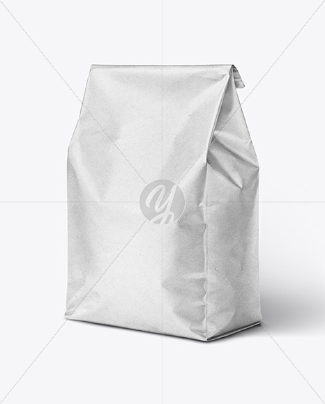 Kraft Paper Food Bag Mockup