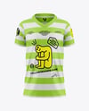 Kids V-Neck T-Shirt Mockup - Front View