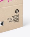 Kraft Paper Shopping Bag Mockup