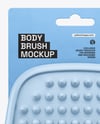 Silicone Body Brush Mockup