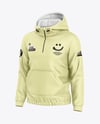 Men's Hoodie Mockup - Half Side View