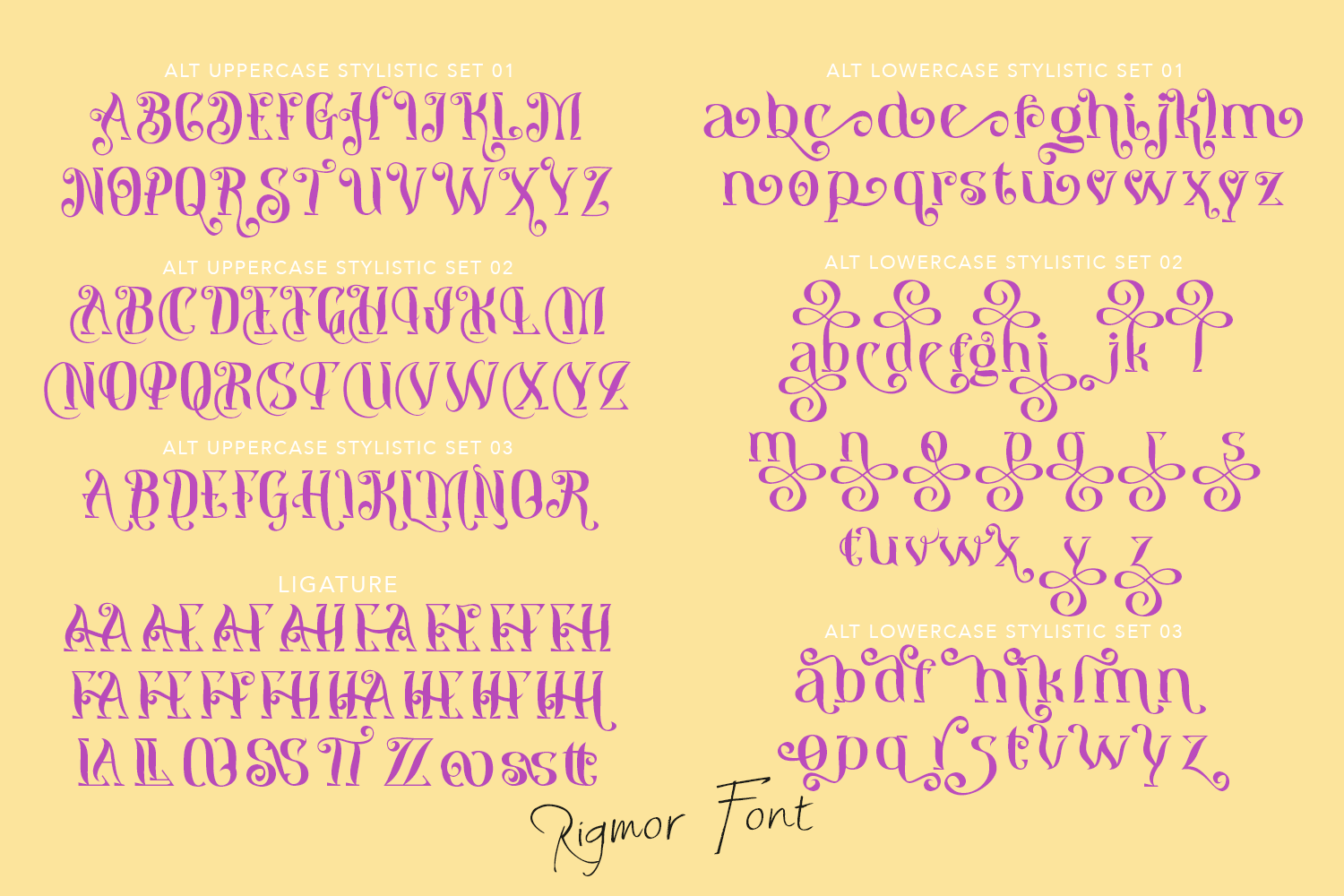 Rigmor Display Font