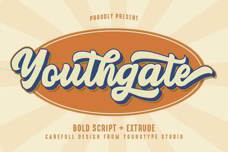 Youthgate Font - Fonts