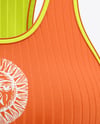 Women's Ribbed Tank Top Mockup