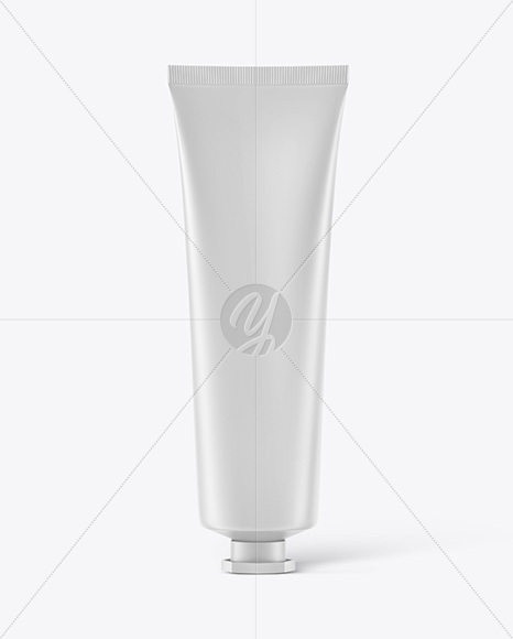 Matte Cosmetic Tube Mockup