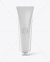 Matte Cosmetic Tube Mockup
