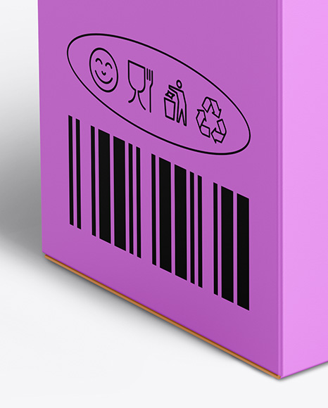 Paper Box Mockup