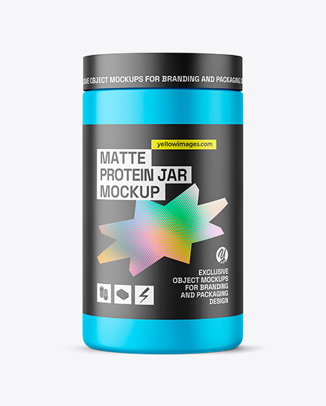 Matte Protein Jar