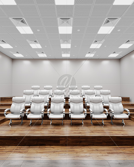 Press Conference Room Mockup