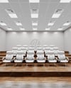 Press Conference Room Mockup