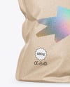 Kraft Paper Stand-Up Pouch Mockup