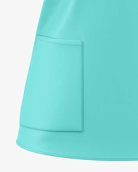 Women's Medical Shirt Mockup - Front View