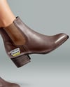Chelsea Boots on Woman's Legs Mockup