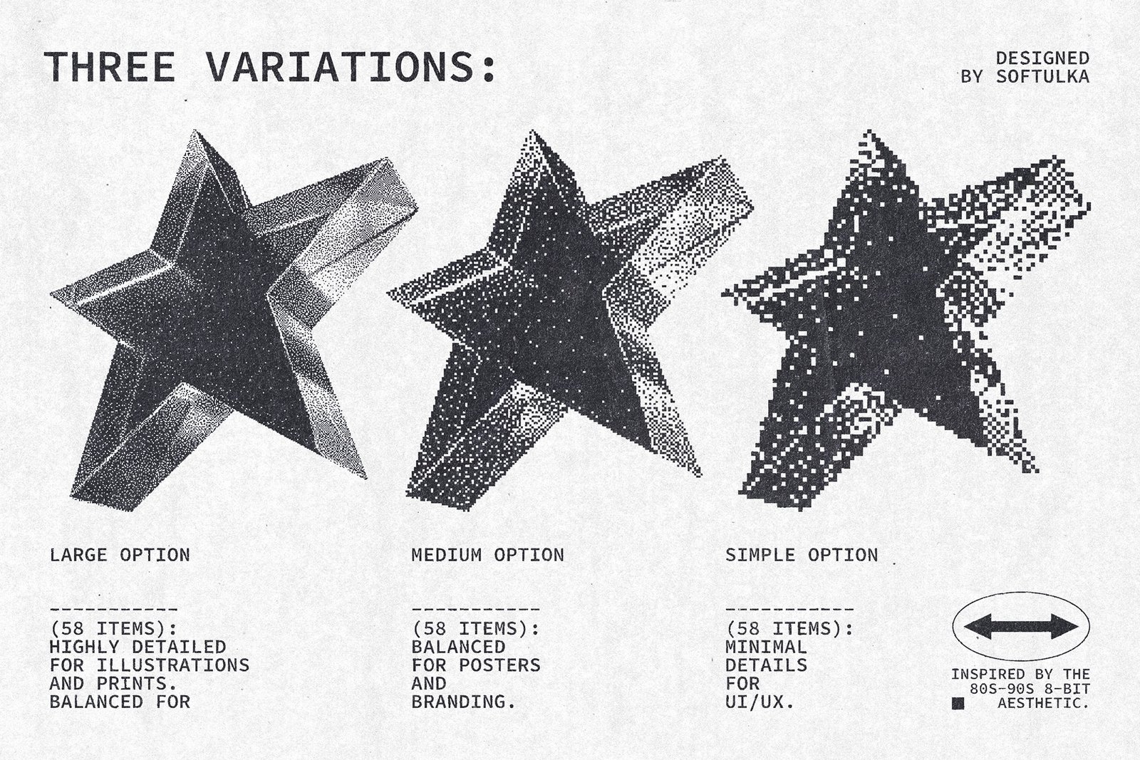 3D Pixelated Geometry Pack