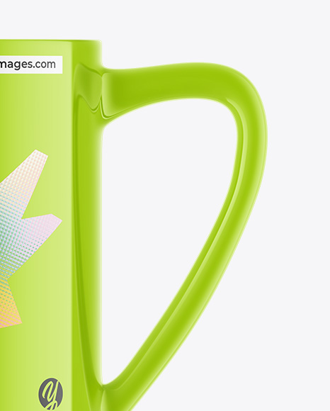 Glossy Mug Mockup