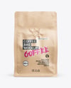 Kraft Paper Coffee Bag Mockup