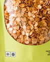 Stand-up Pouch with Granola Mockup