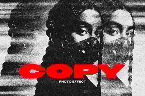 Bad Copy Photo Effect - Add-Ons